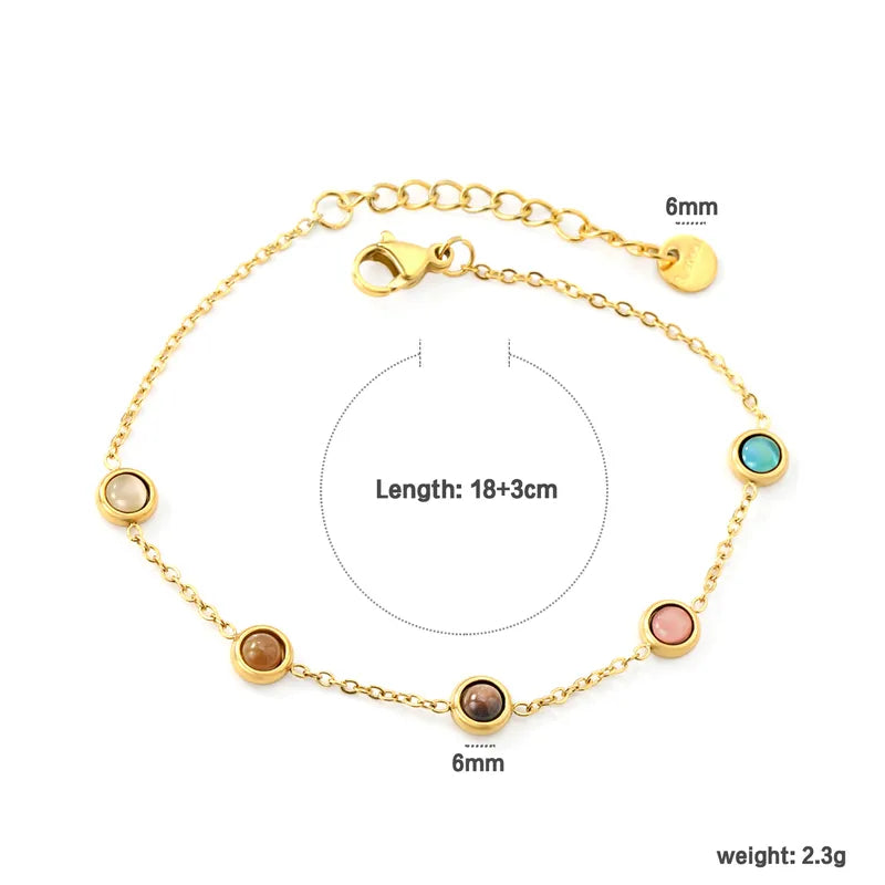 Multi Gem Glow Bracelet