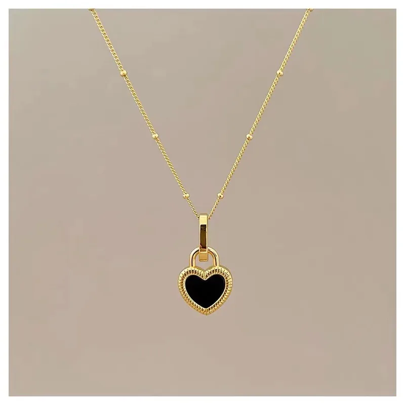 Reversible Heart Necklace