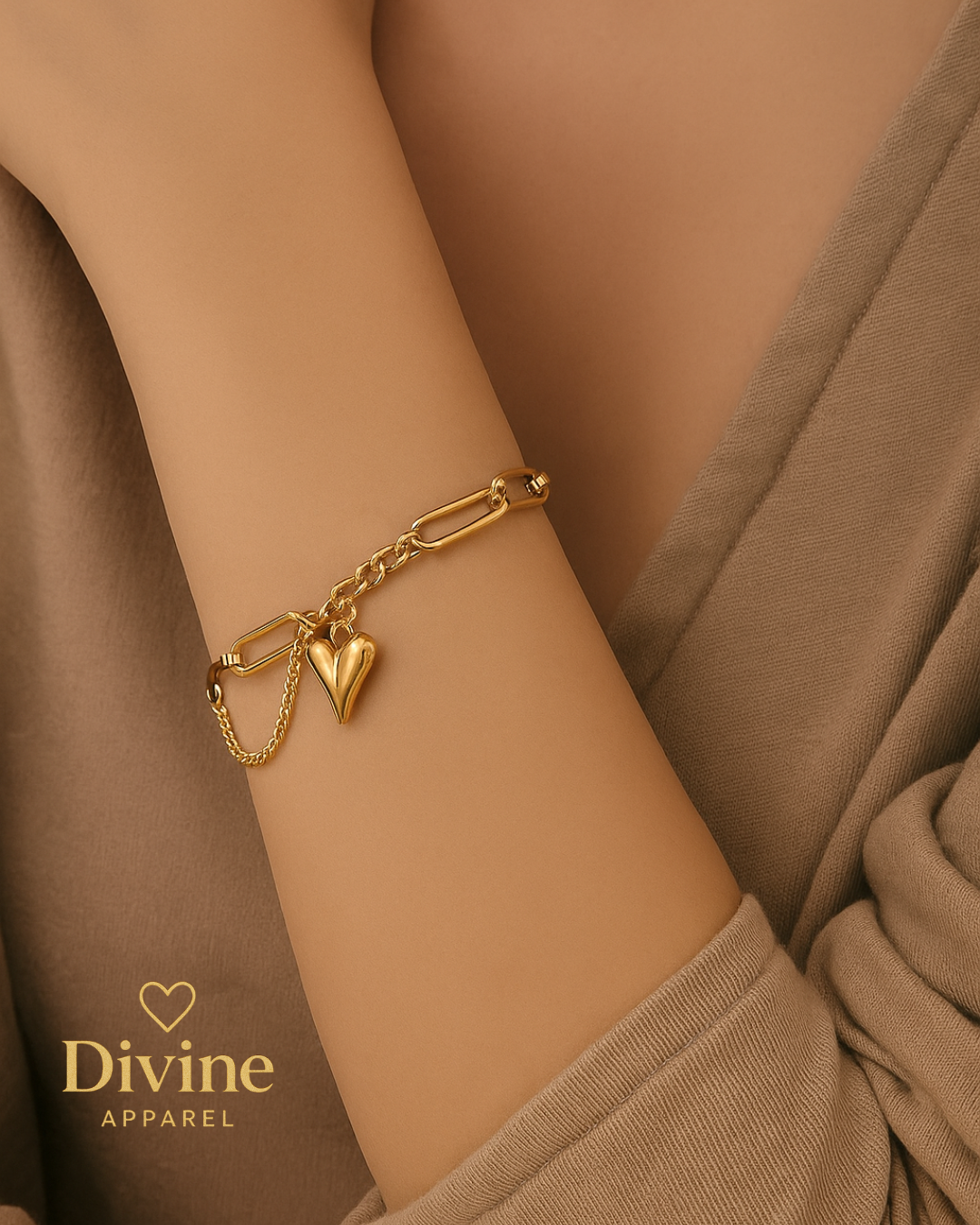 Linked Hearts Bracelet