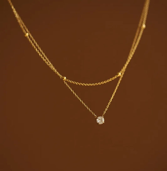 Double Shine Necklace